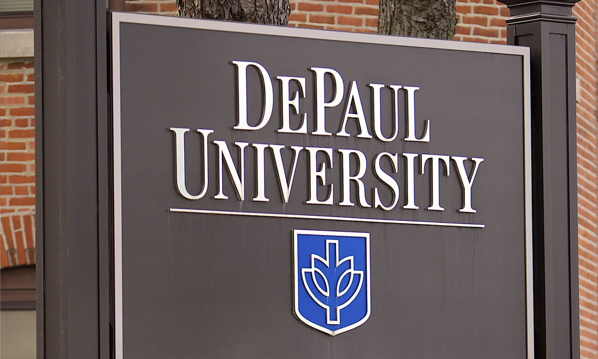 DePaul sign