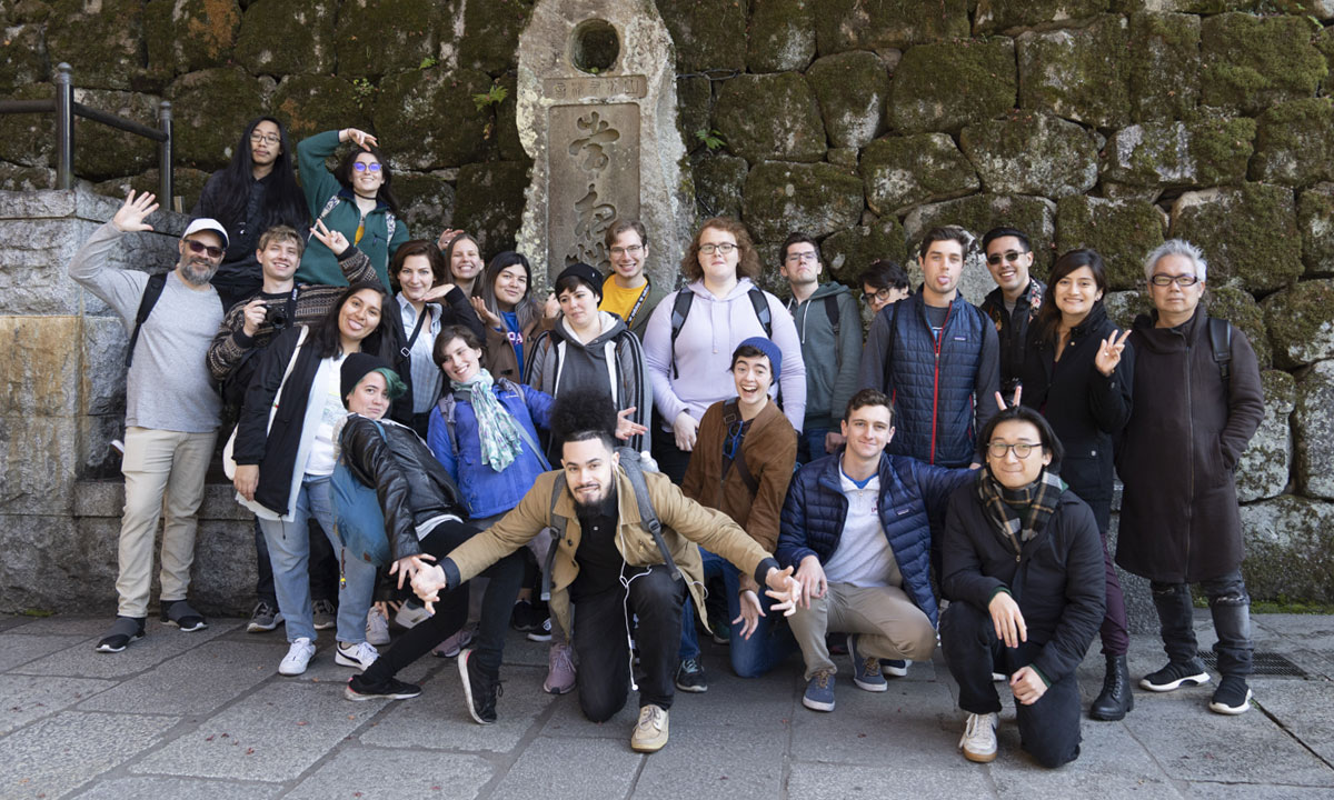 outside group photo