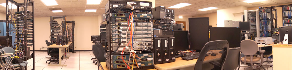 Interior of Lab 348