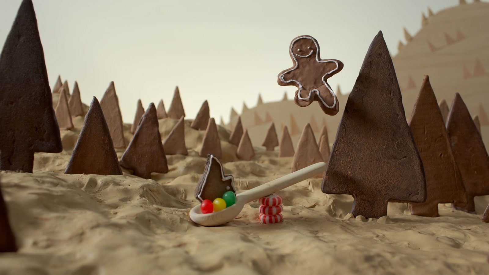 gingerbread man animated
